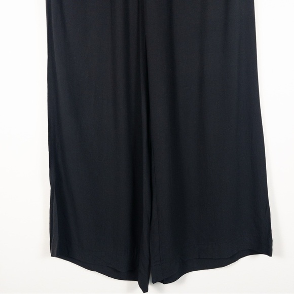 Jams World Black Wide Leg Pull On Pants - Picture 2 of 12